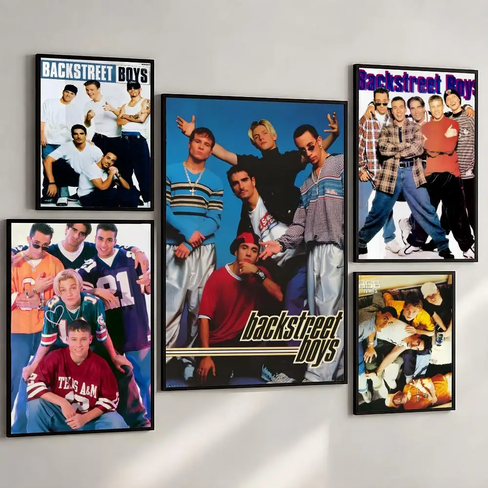 Band Backstreet Boys Millennium Poster PP Wall Art Print Removable Water-Resistant Home Decor For Bedroom Apartment Gift