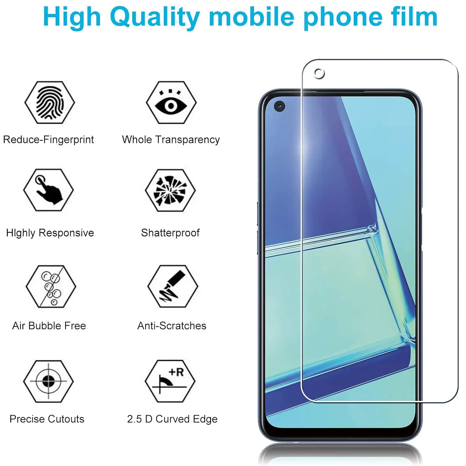 5PCS Tempered Glass For Samsung Galaxy A21 A31 A41 A71 A81 A91 Screen Protector on Samsung A02 A12 A32 5G A42 A03 A13 A23 glass