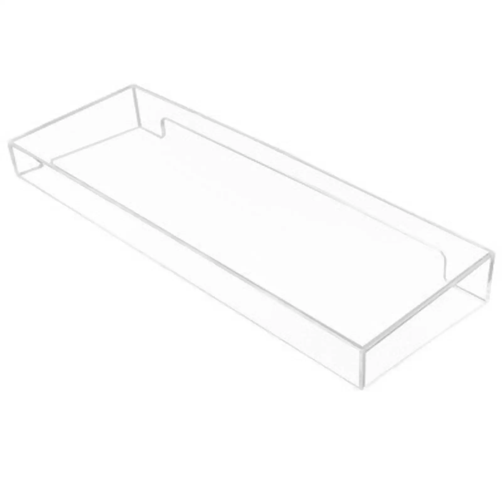 Acrylic Keyboard Dust Cover Transparent Full Size Mechanical Keyboard Protector for Gaming Desk Setup