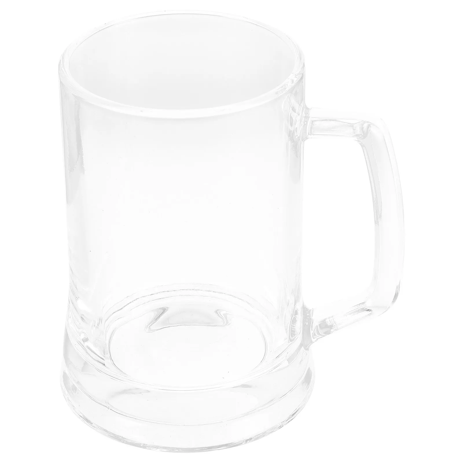 Glass Beer Mug Stein Clear Handled Large Drinking Glass Iced Tea Lemonade Juice Cup 500Ml Beer Stein Party Beach Father's Day view 4