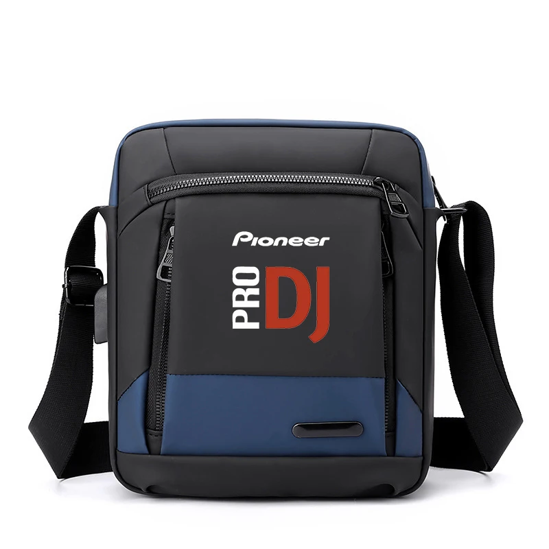 Pioneer Pro Dj-Bolso de hombro de nailon para hombre, bandolera de viaje, resistente al agua, informal, para deportes al aire libre