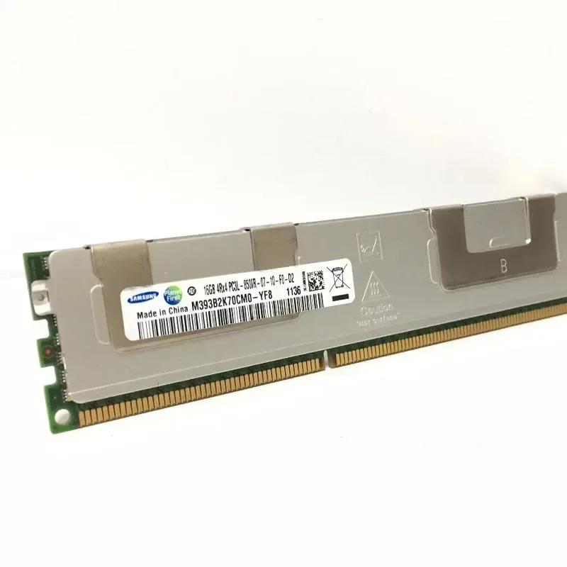 Imagem -04 - Samsung Servidor Ram Ddr3 32gb 64gb de Memória Reg Ecc 1066mhz 1333mhz 1600mhz 1866mhz Pc3 Ram Suporte X79 Lga 2011 Placa-mãe