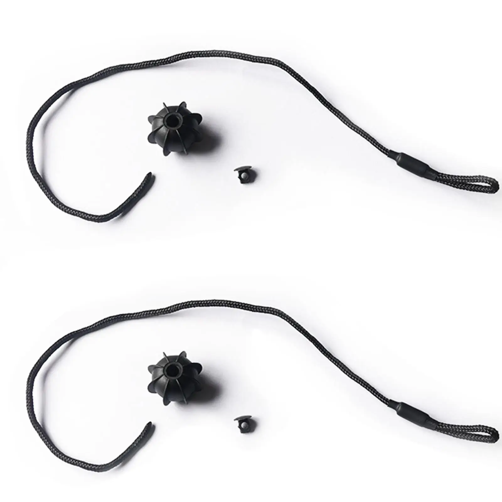 

2x Rear Parcel Shelf Strings Trunk Movable Partition Lanyard Practical Tonneau Cover Strap Cords for Automotive Suvs