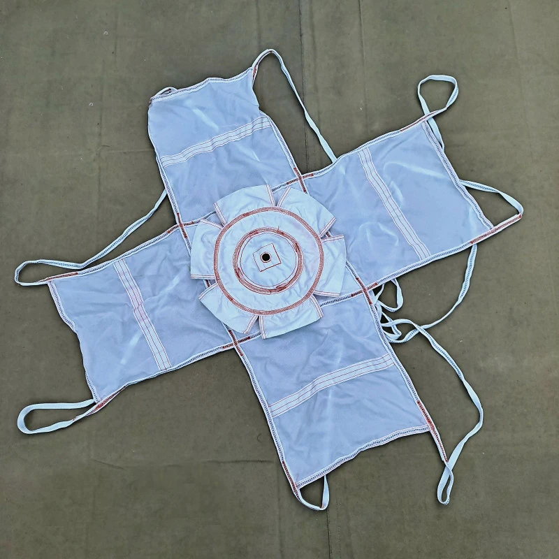 

1PCS Cross-shaped Mini Parachute 90×31cm Nylon Fabric Multipurpose Drag Chute Pilot Parachutes for Aviation Models Flying Toys