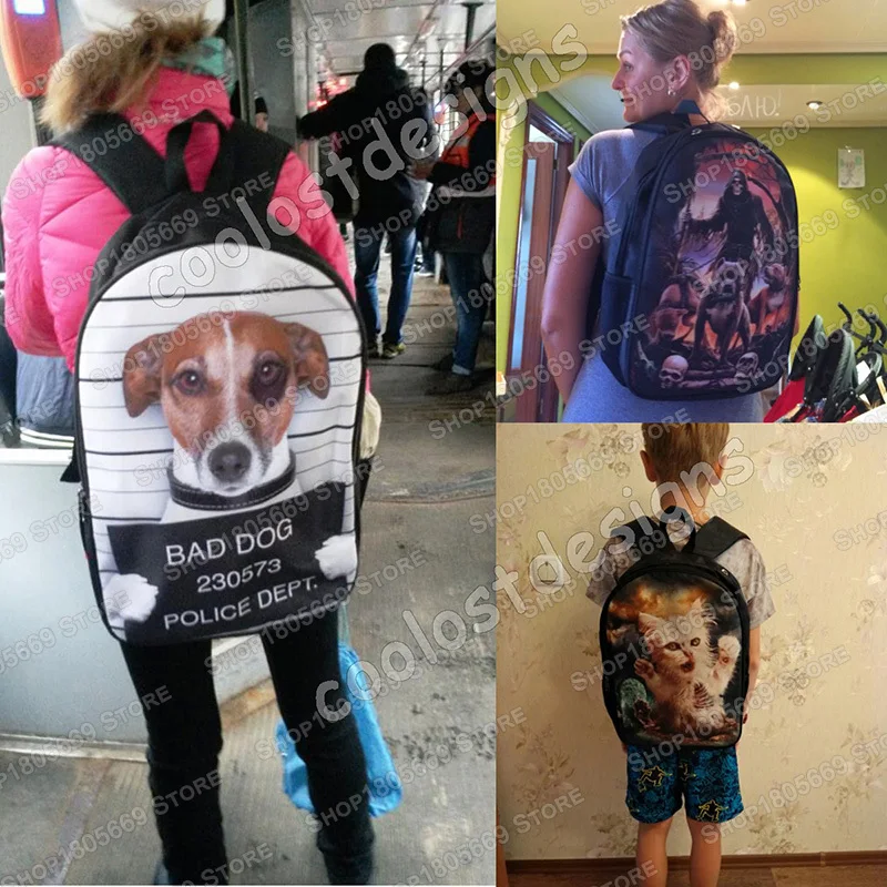 Cool Grim Reaper Backpack Men Women Rucksack Azrael Skull Daypack Children School Bags for Teenager Girls Boys Rock Backpacks
