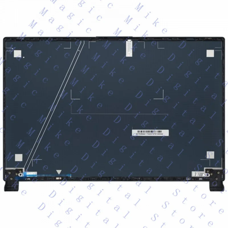 

UU LCD Back Cover Front Bezel Bottom Case Cover for MSI Delta 15 15.6" MS-15CK Blue