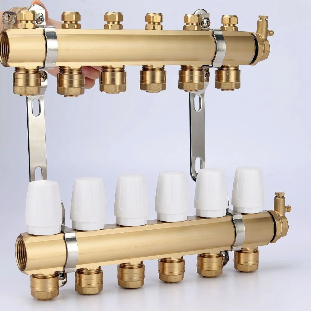 Pack of 5 Radiator Valve Compatible with Floor Heating Manifold and Radiator Automatic Temperature Control Valves M30x1.5