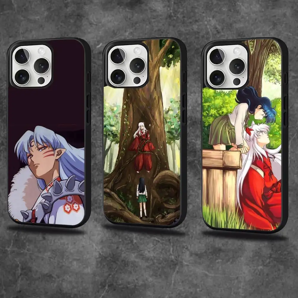 

Hot Japan Anime Inuyasha Phone Case For iPhone 17,16,15,14,13,12,11,Pro,Max,Plus,Mini,SE4,E Magnetic Magsafe Wireless Charging