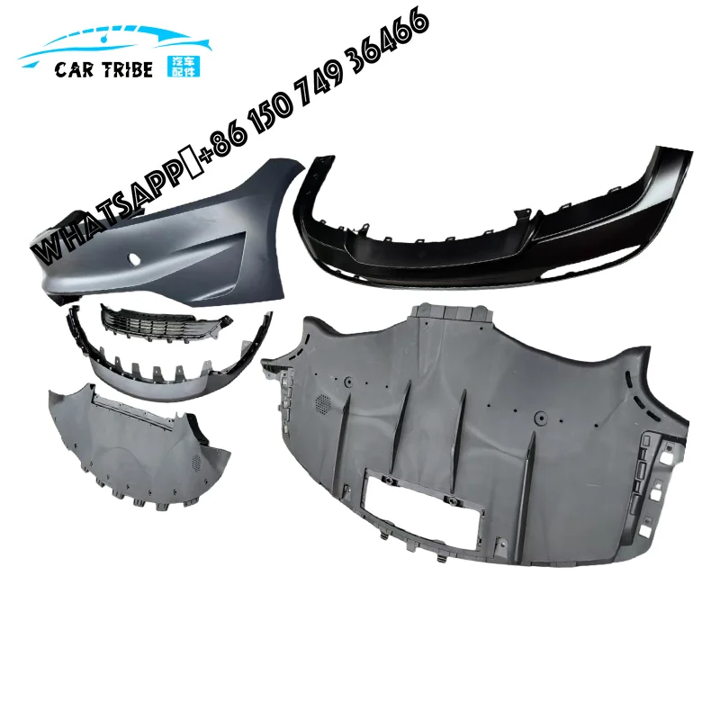 

High Quality for Tesla Model 3 Front Auto Body Parts Skid Plate Spoiler with Bumper Performance Version Surrounding