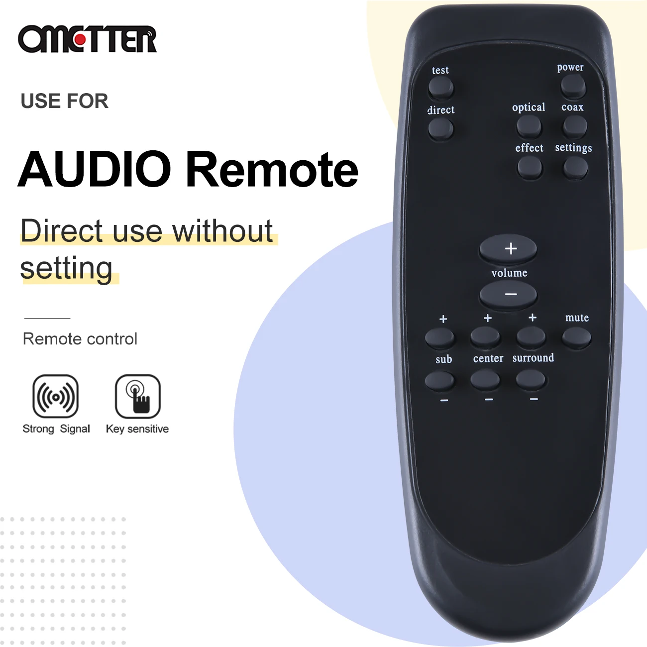 Para logitech alto-falante controle remoto z5500 Z-5500 z5450 Z-5450 z680 Z-680