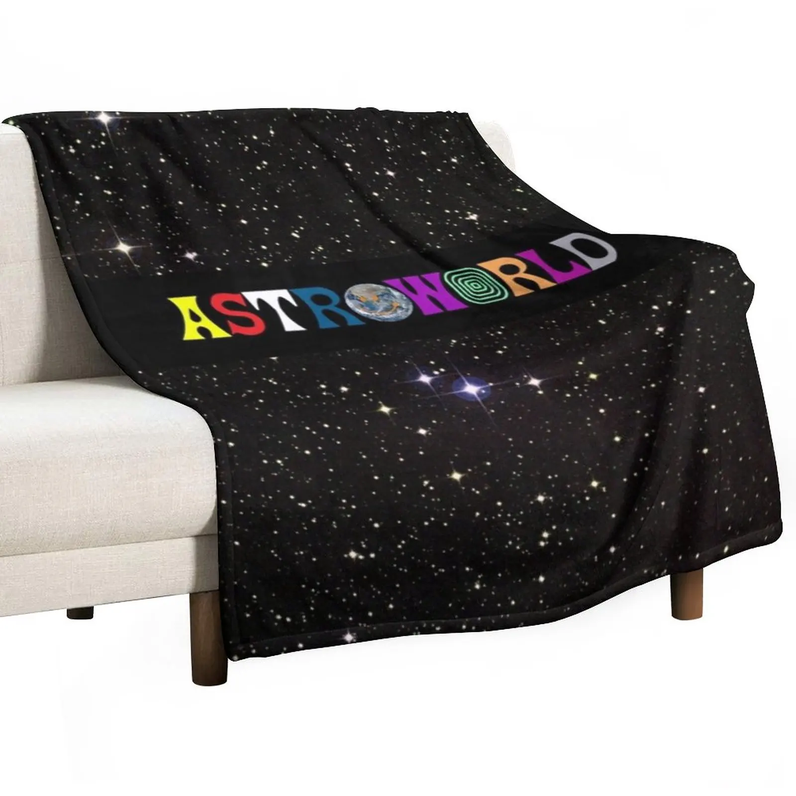 

Astroworld Throw Blanket Winter beds Vintage Blankets