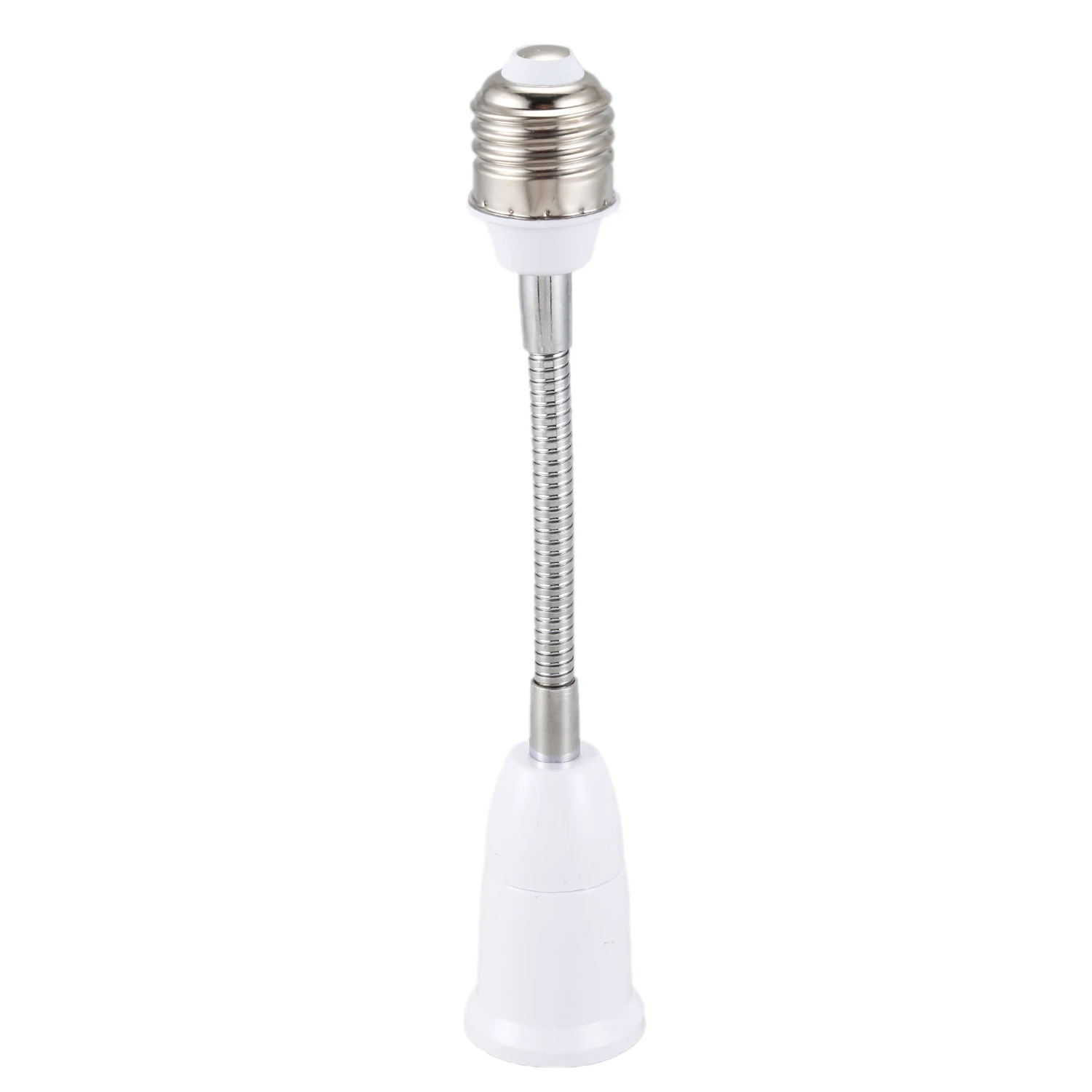 Light Lamp Bulb Flexible Extension Converter E26 Socket 18cm Long