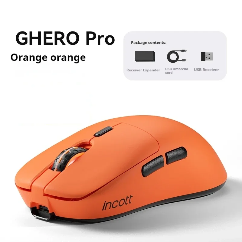 

Incott Ghero Pro Mouse Wireless Dual Mode Paw3395 8k Return Rate Rgb Pc Fps Gaming Mouse Office Gamer Customized Mouse