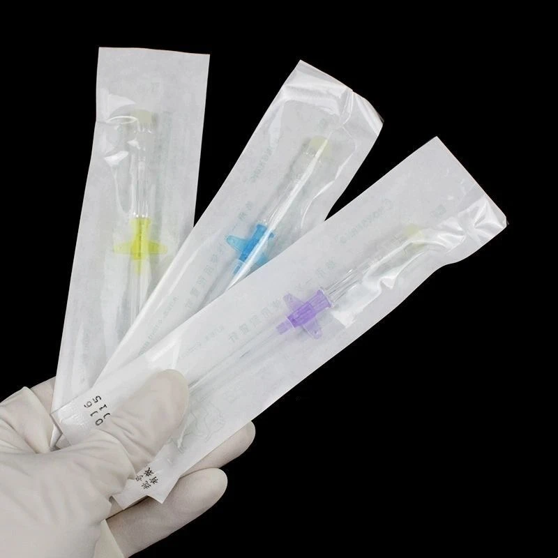 Butterfly Flat Wing Type Disposable 22g24g26g Animal IV Cannula / IV catheter / IV tube for animals cat dog