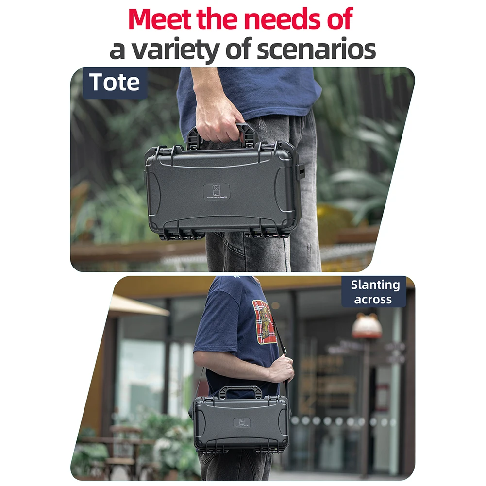 DJI OSMO 360 파노라마 카메라 보관 케이스 용 여행용 운반 케이스 방폭형 안전 상자 방수 보호 상자 탱크