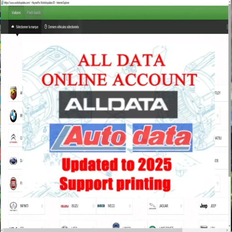 

Новое автомобильное программное обеспечение alldata 10.53 mitchell ultramate 2023.07, программное обеспечение для авторемонта Alldata, автомобильное программное обеспечение для всех данных со схемой проводки