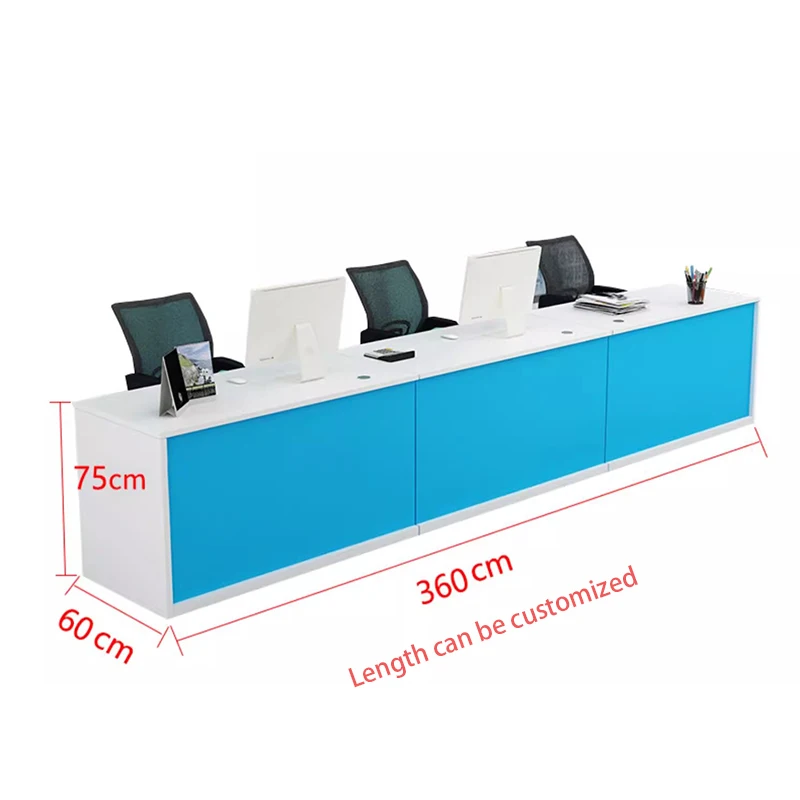 Podium Luxury Reception Desks Cashier Beauty Decor Modern Reception Desks Nordic Salon Recepción Negocio Commercial Furniture