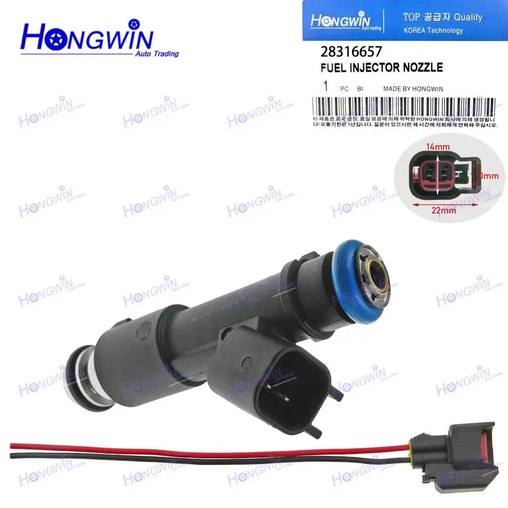 28316657 novo conector de plugues de bico injetor de combustível para suzuki alto carry 0.7 1.5 gmc vta gaz uaz zmz uz 4216-1132010 028316657