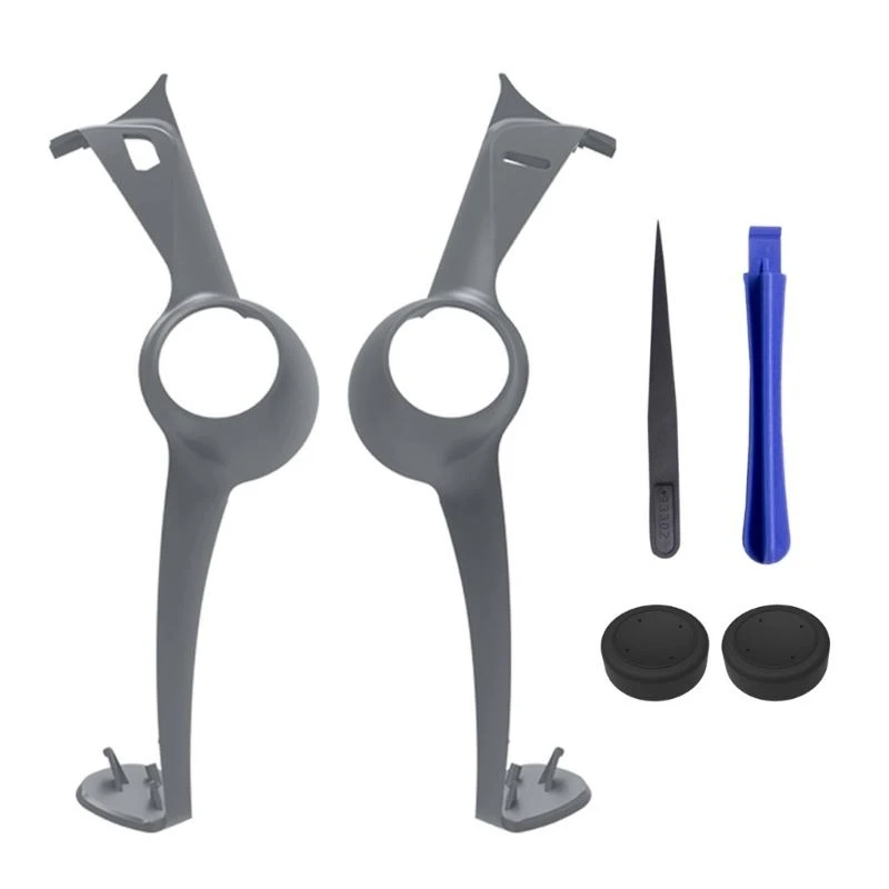 ポータルゲームコンソール交換用コンソールトリムストリップ用の装飾トリムストリップサムスティックキャップと修理ツール