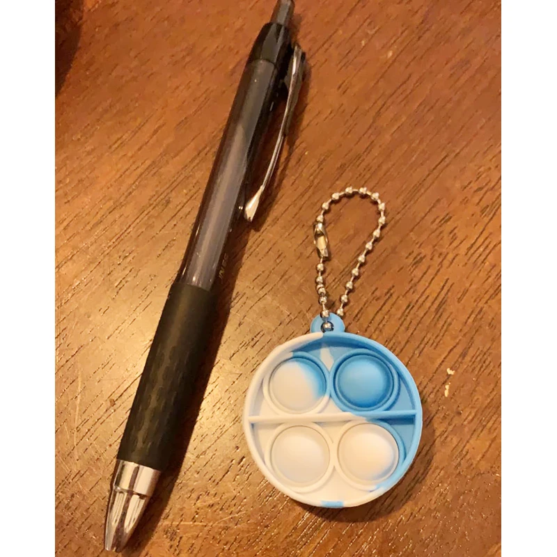 30PCS Pop Fidget Toys Mini Pop Keychains Toddler Toys Fidgets Pack Sensory Toys Bulk Packs Reduce Pressure Party Favors Gifts