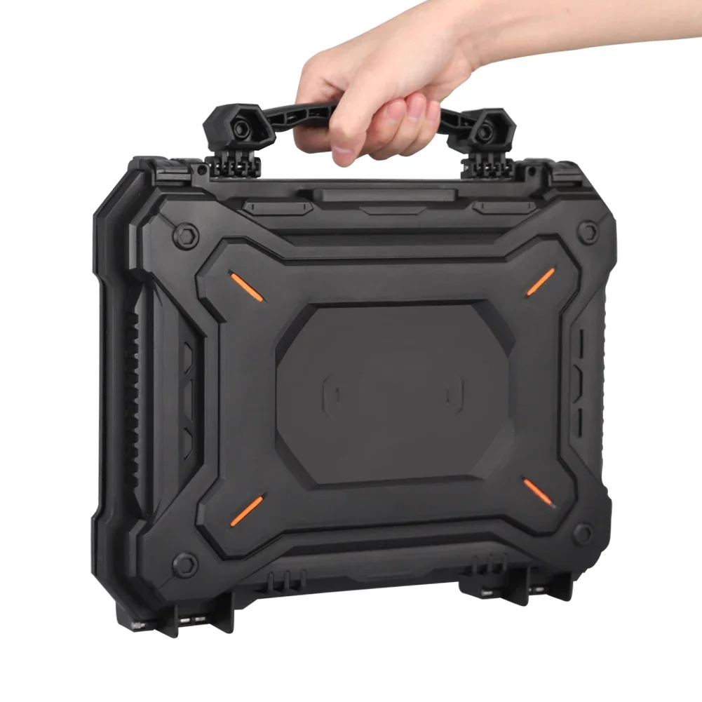 Lockable Gun Case & Security Box Safety Pistol Case Waterproof With Foam For Hunting Gear Equipment Camera Firearm Stroage Box