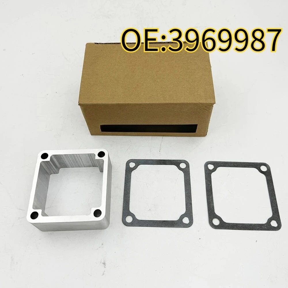 

High quality New For 3969987 Air INTAKE heater Spacer Replace For Ram 2500 5.9L W/Gasket 98-07