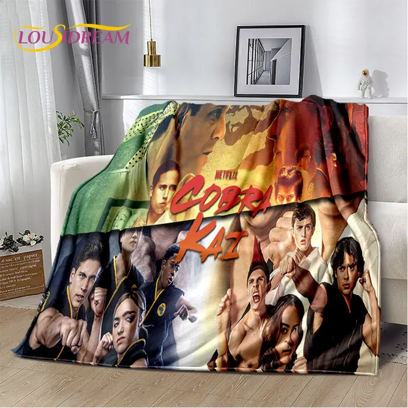 TV Karate Cobra Kai Amanda Soft Plush Blanket,Flannel Blanket Throw Blanket for Living Room Bedroom Bed Sofa Picnic Cover Kids