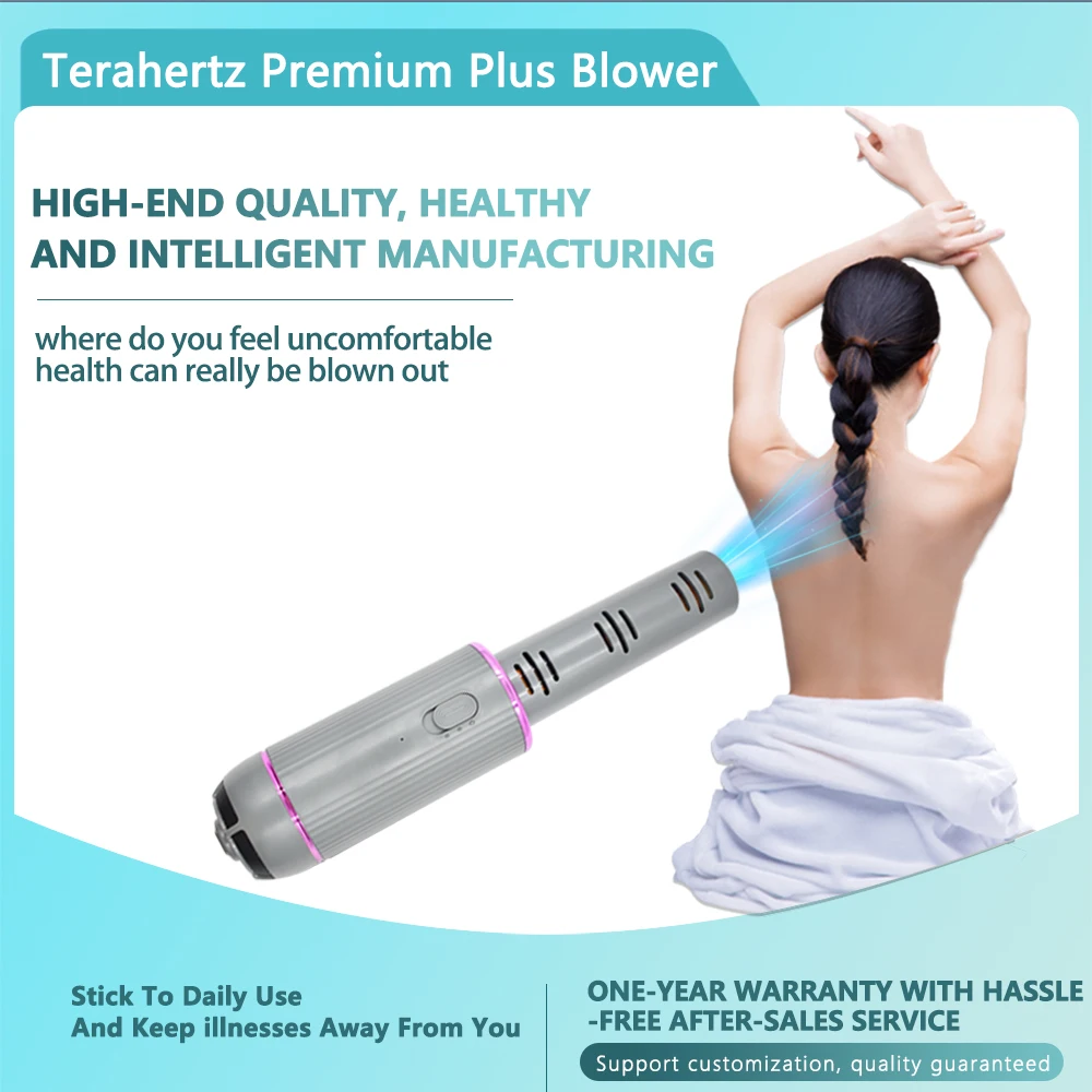 

DS-IV Premium Terahertz Wave Blue Lightwave Wand Body Healthy Device IteraCare Heating Therapy Massage Blow Machine Hot Massage