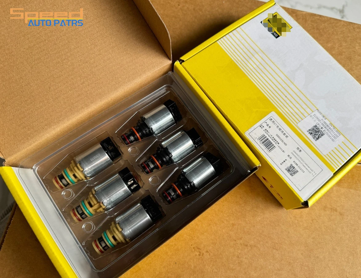 

LUK NEW 6T40 6T45 6T30 6T35 Automatic Transmission OEM Solenoid Kit 6pcs/Set Fit For CRUZE Chevrolet Transnation 2048150A