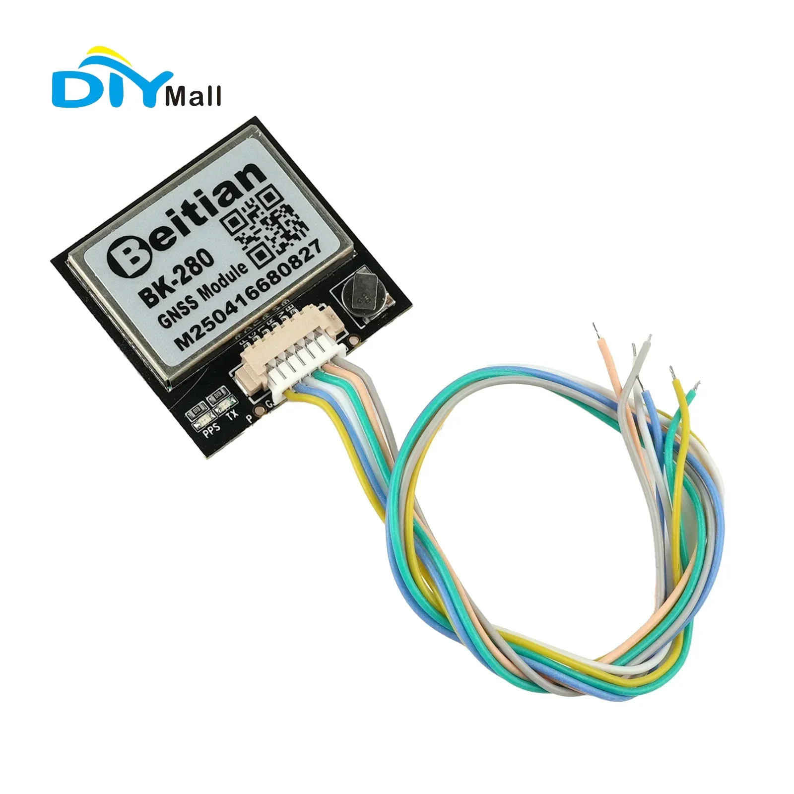 

Beitian BK-280 G-MOUSE GPS GLONASS Dual GNSS Module with FLASH M9140-KB 1.25-6P Cable for Arduino RC RPI Drone Flight Control