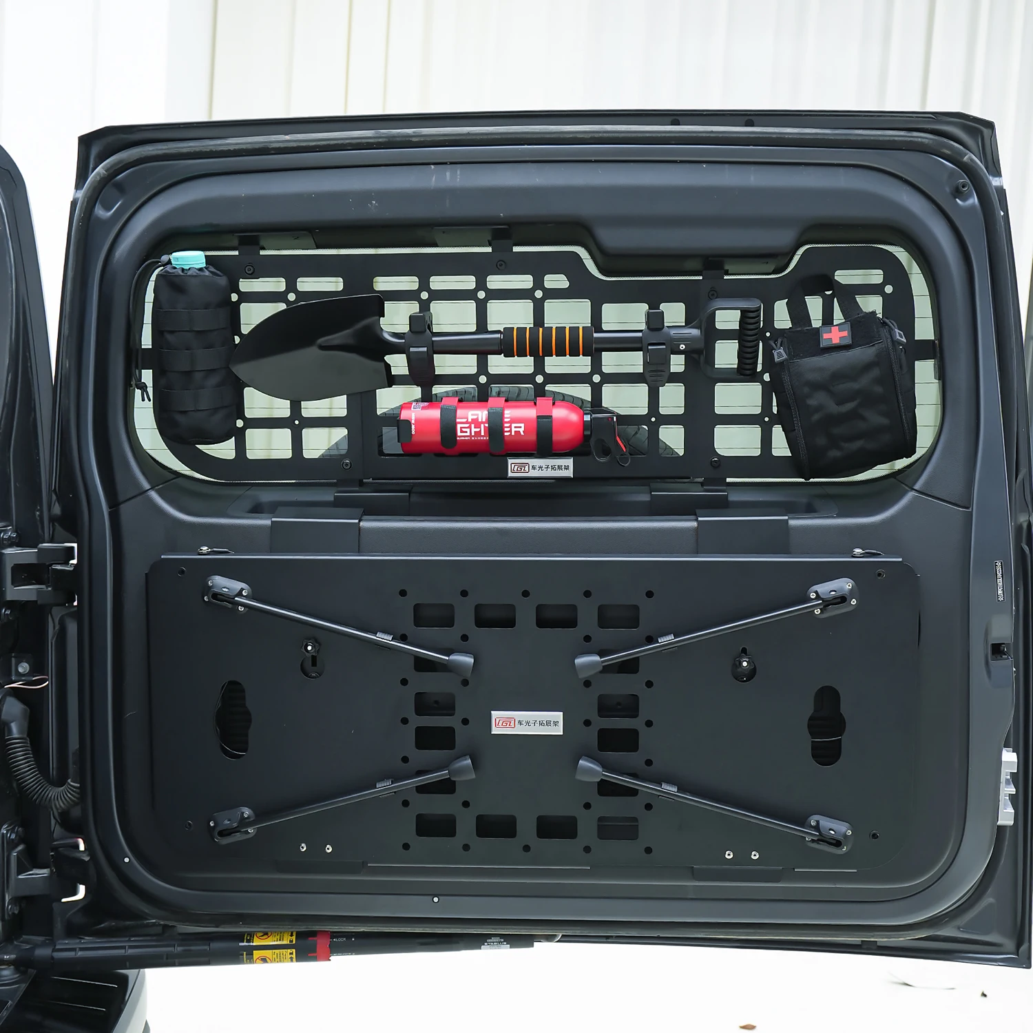 

Для Great Wall Haval H9 2024 2025: Складная полка-органайзер для багажника, внутренняя отделка, расширительная полка-столик для хранения в багажнике