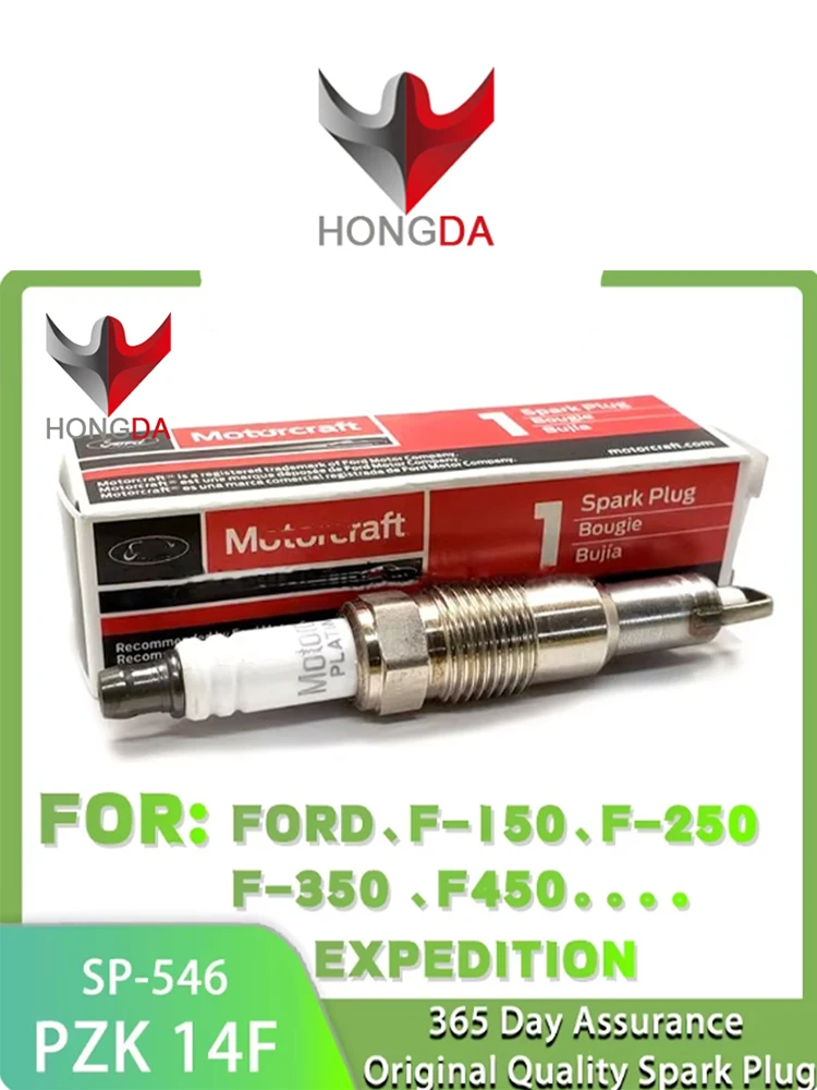 HONGDA SP-546 SP546 PZK14F Platinum Spark Plug For Ford F-150 Expedition SP 546 PZK-14F CYFS-12Y-5 SP515 PZH14F SP507 CYFS12Y5