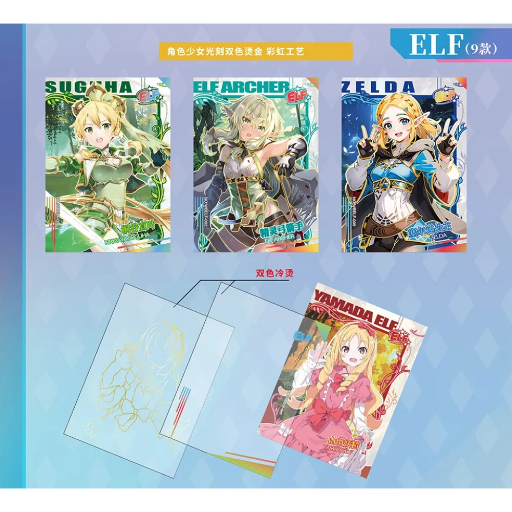 Goddess Story Card Exceedingly Beautiful Women Highly Loved Welcomed Anime Girl SP CSR MGR Exquisite Portrait Card Children Gift - view 2