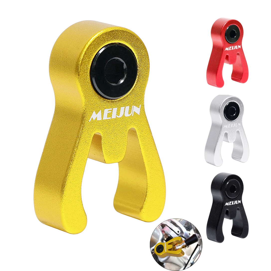1pc Folding Bike For Brompton CNC Catcher Aluminum Alloy Crab Claws Bicycle Head Tube Rabbit Fixing Buckle Cycling Parts
