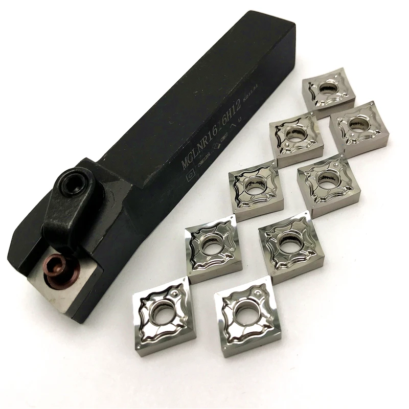 Porte-outils de tournage externe CNC résistant, utilisé pour les outils de tournage en alliage dur sur tours, outils de coupe de la série CNMG, MCLNR, MCLNL 95