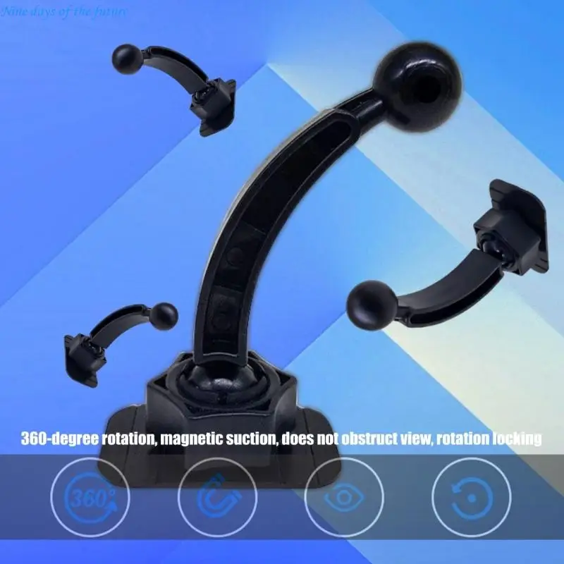 17 مللي متر وصلة كروية محول لاصق قاعدة حامل هاتف للوحة قيادة السيارة مكتب عمل E65A