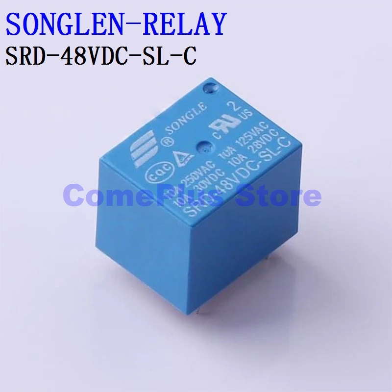 5PCS SRD-24VDC-SL-C SRD-48VDC-SL-C SONGLEN RELAY Power Relays