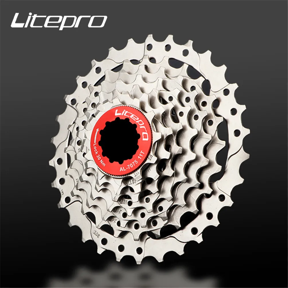 

Litepro External 7 Speed Freewheel 11-28T 11-30T For Brompton Folding Bicycle Cassette Flywheel