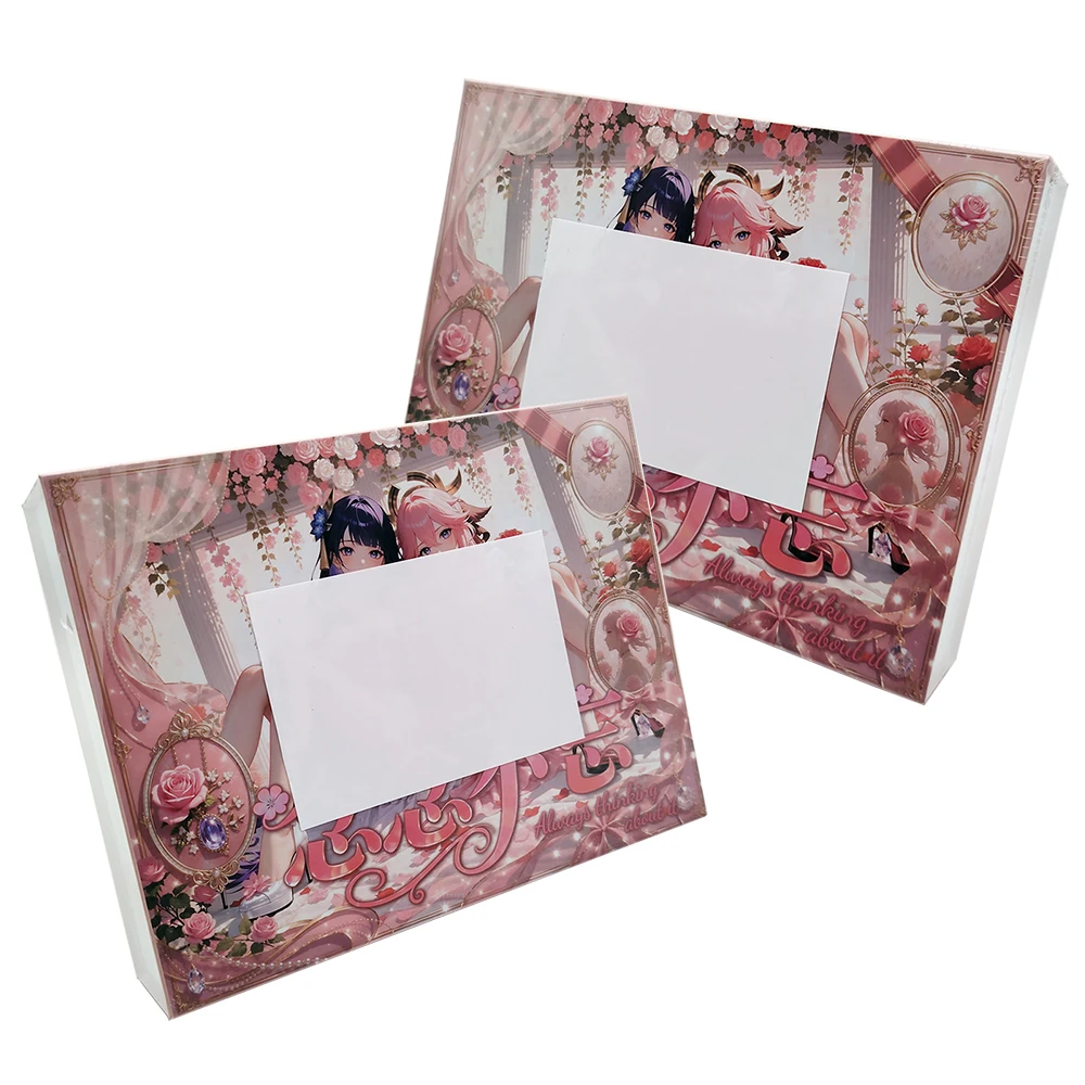 Always Thinking about It Collection Cards Fans Like Popular Games Anime Characters Beautiful Girls Creative Cards Desktop Toys