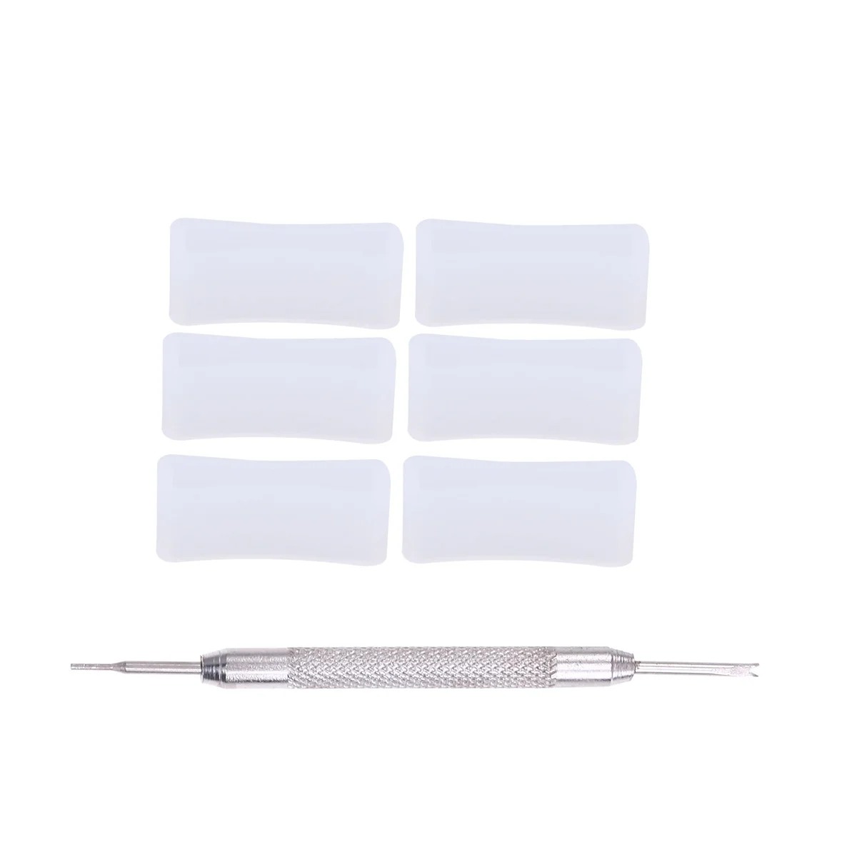 

6Pcs 20Mm Silicone Watch Strap Loops Replacement Band Retainers Wear Resistant Rubber Holders for Watch Band Accessories with