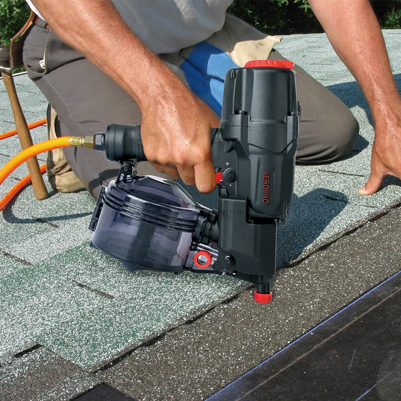 

AEROPRO CN65RA Professional Air Coil Roofing Tools Nailer Coil Framing Siding Nailer Coil High Lever Air Nailer