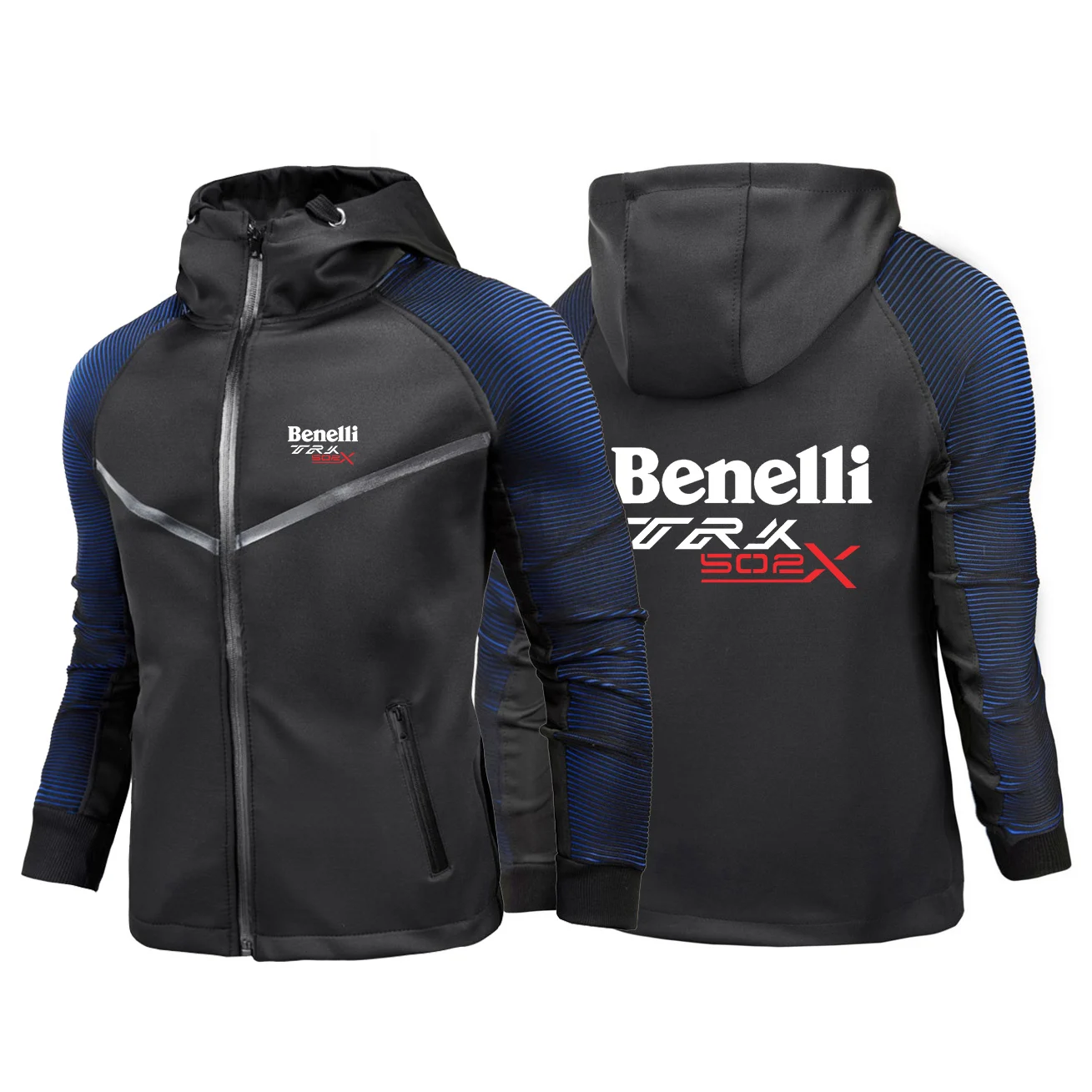 

2023 Benelli TRK 502X Men's New Long Sleeve Print Racing Suit Jacket Motorcycle Waterproof Coat Comfortable Pullover Top Clothes