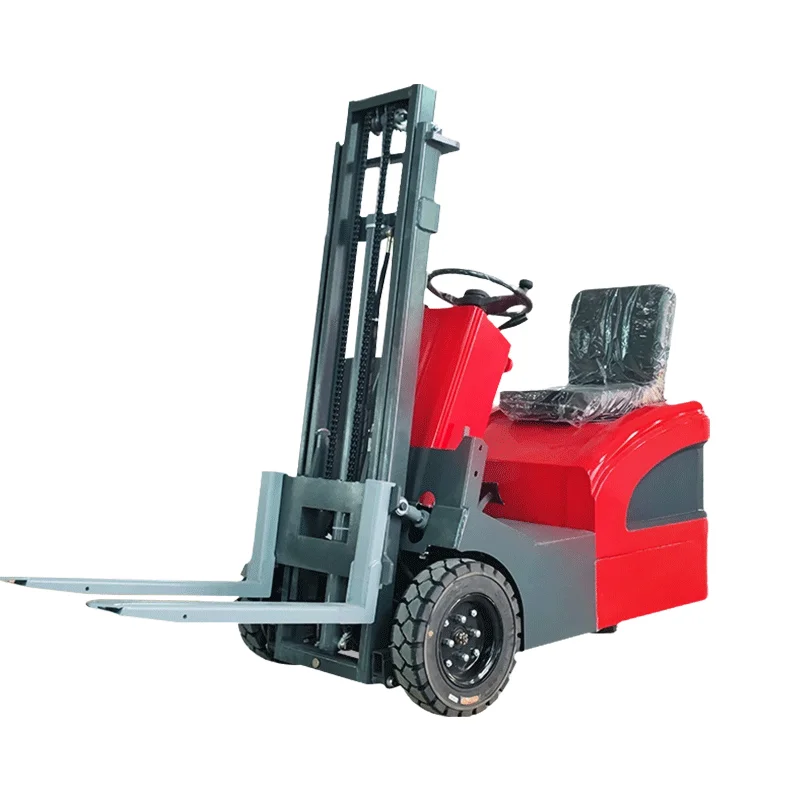 New Energy Electric Forklift Mini 1.5 tons increase by 2 meters Three-Wheeled Seat Type with Three Fulcrum for Warehouse Loading