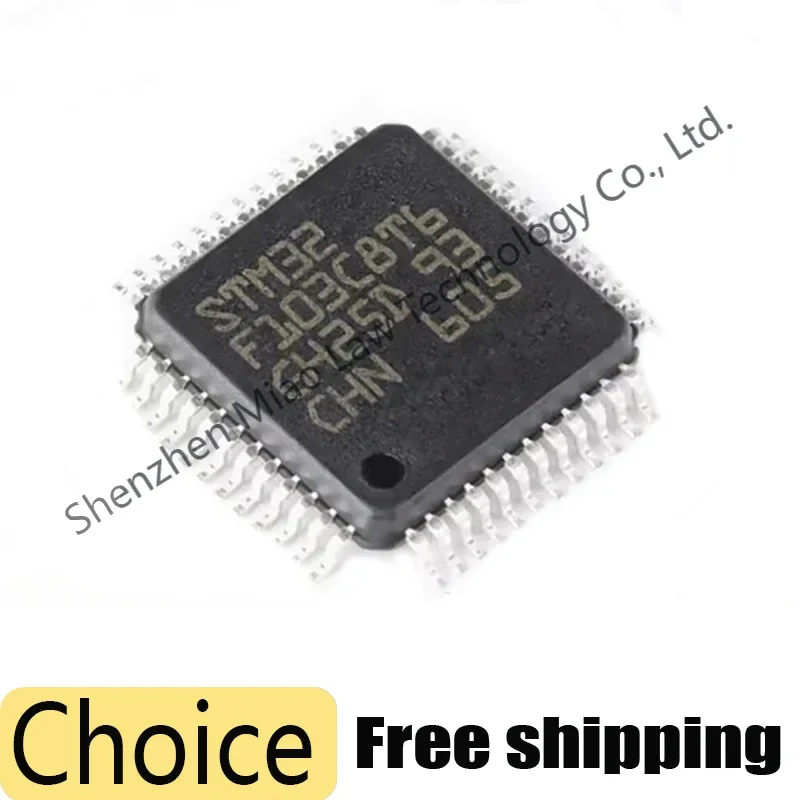 

10PCS STM32F103CBT6 STM32F103 LQFP IC