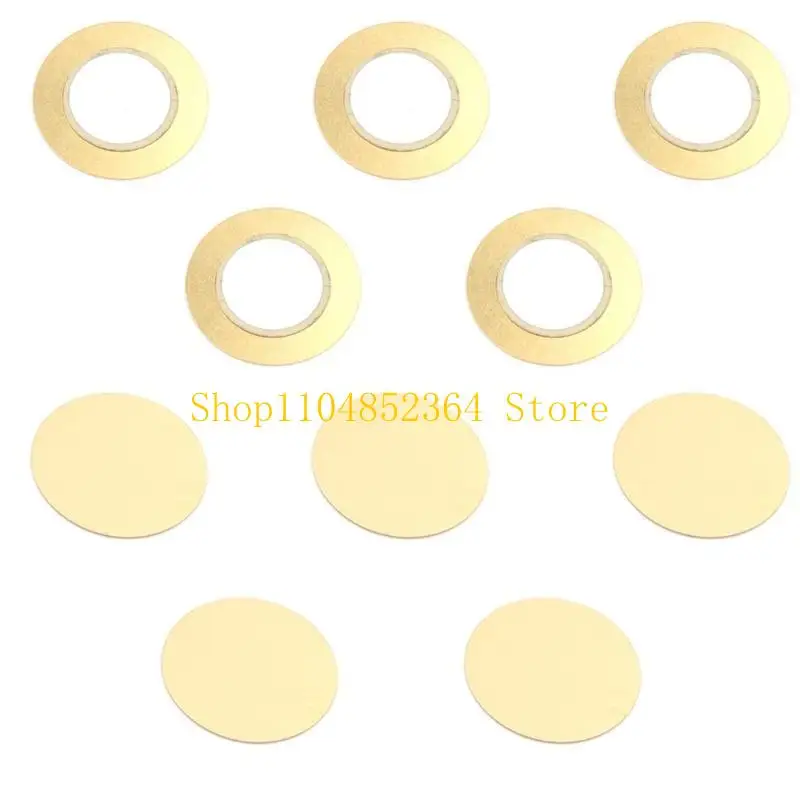 10Pieces 27mm Copper Piezoelectric Buzzer Component Suitable For DIYer Projects And Sound Alerts Systems Timers And Toys