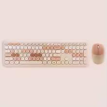 Small Fresh Macaron Color Wireless Keyboard