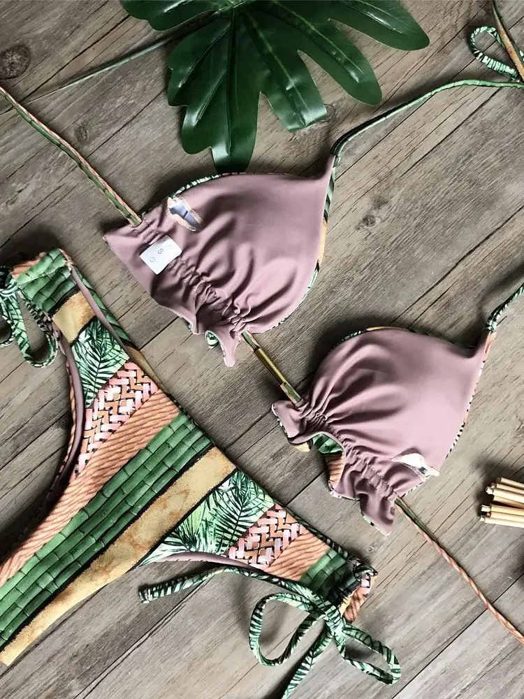 RUOTONGSEPT Micro Bikinis 2023, sexy Bademode, Damen, Push-up-Badeanzug, Biquini, Badeanzug, Bandage, Strandkleidung, brasilianisches Bikini-Set