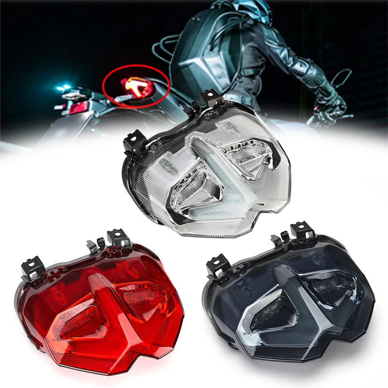 For Yamaha MT09 2021 2022 Rear Taillight Motorcycle Brake Turn Signal Integrated Tail Lights LED Waterproof MT-09 MT 09 FZ09