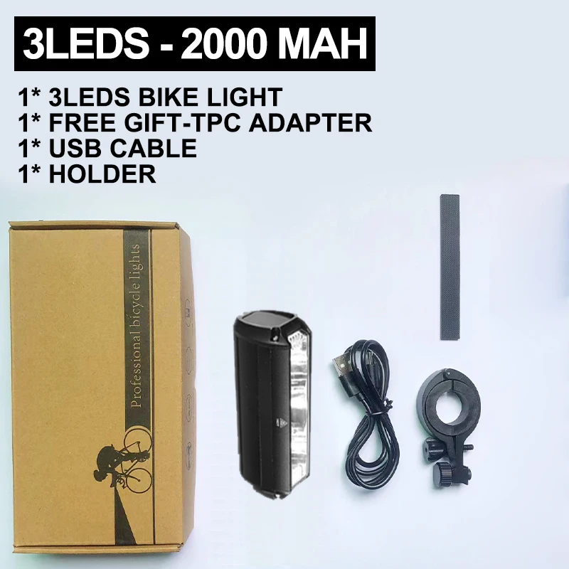 TouCloud Bicycle Light Front 10000mAh Bike Light Power Bank Waterproof Flashlight USB Charging MTB Road Cycling Lamp Accessories image 3