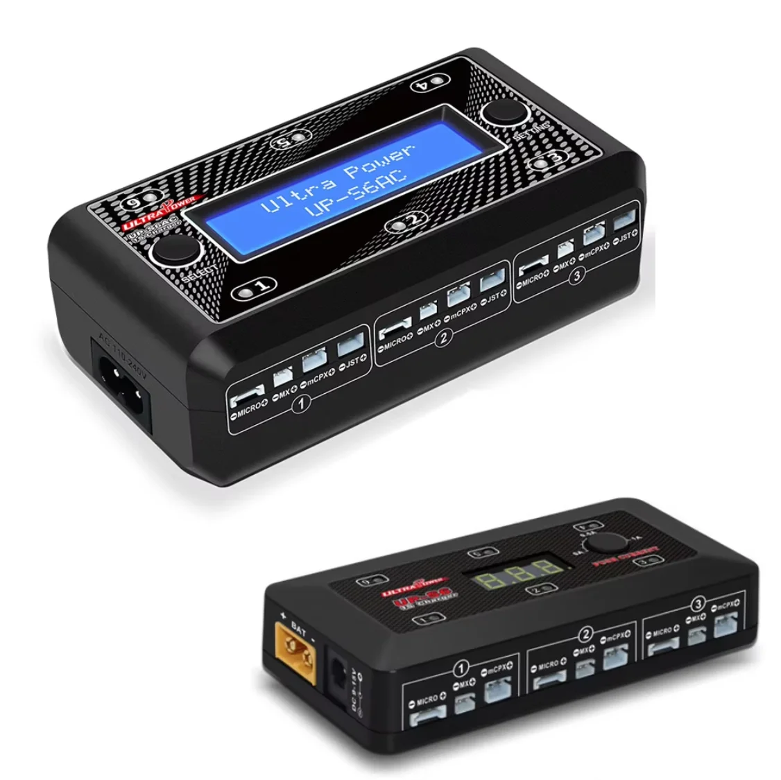 Ultrapower UP-S6 /UP-S6AC 1S 6-channel charger aeromodelling car model 3.7V/3.8V lithium battery 1 tow 6